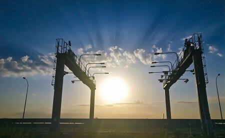 Toll gantry image